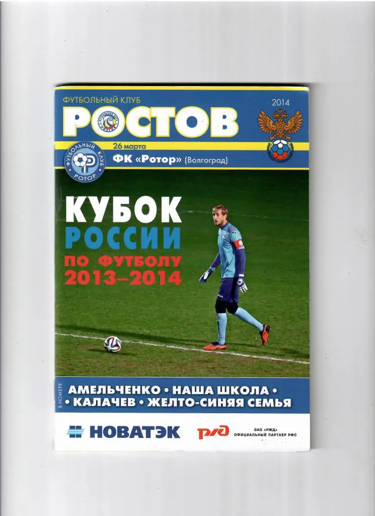 Ростов-Ротор 2014 Кубок России