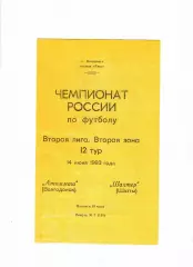 Атоммаш Волгодонск-Шахтер Шахты 1993