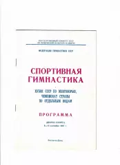Спортивная гимнастика Кубок СССР Ростов-на-Дону 1987