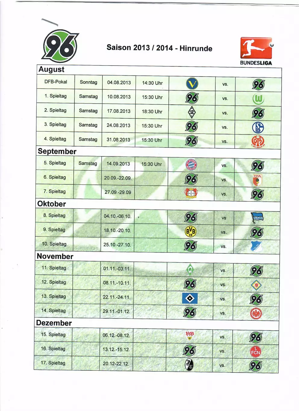Вердер Германия-Звезды Бундеслиги 2013 1