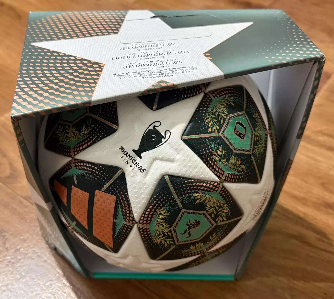 Мяч футбольный. Лига Чемпионов 2024/2025
