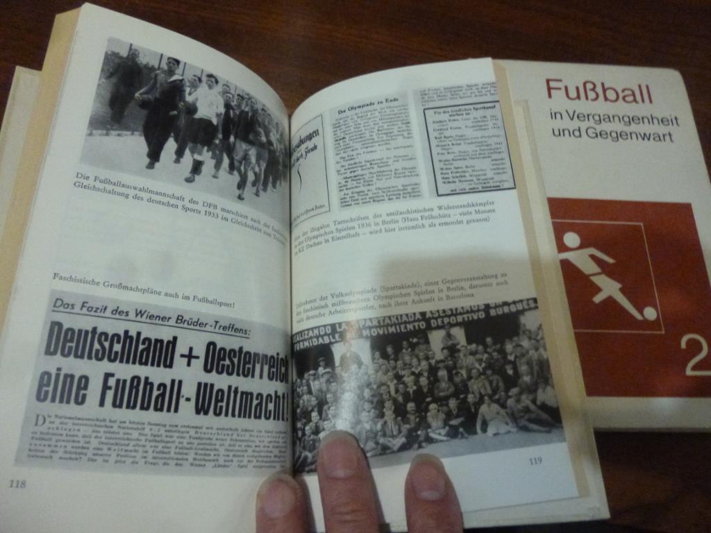Книги Немецкий футбол в прошлом и настоящем. Нем.яз. Много интересного 2