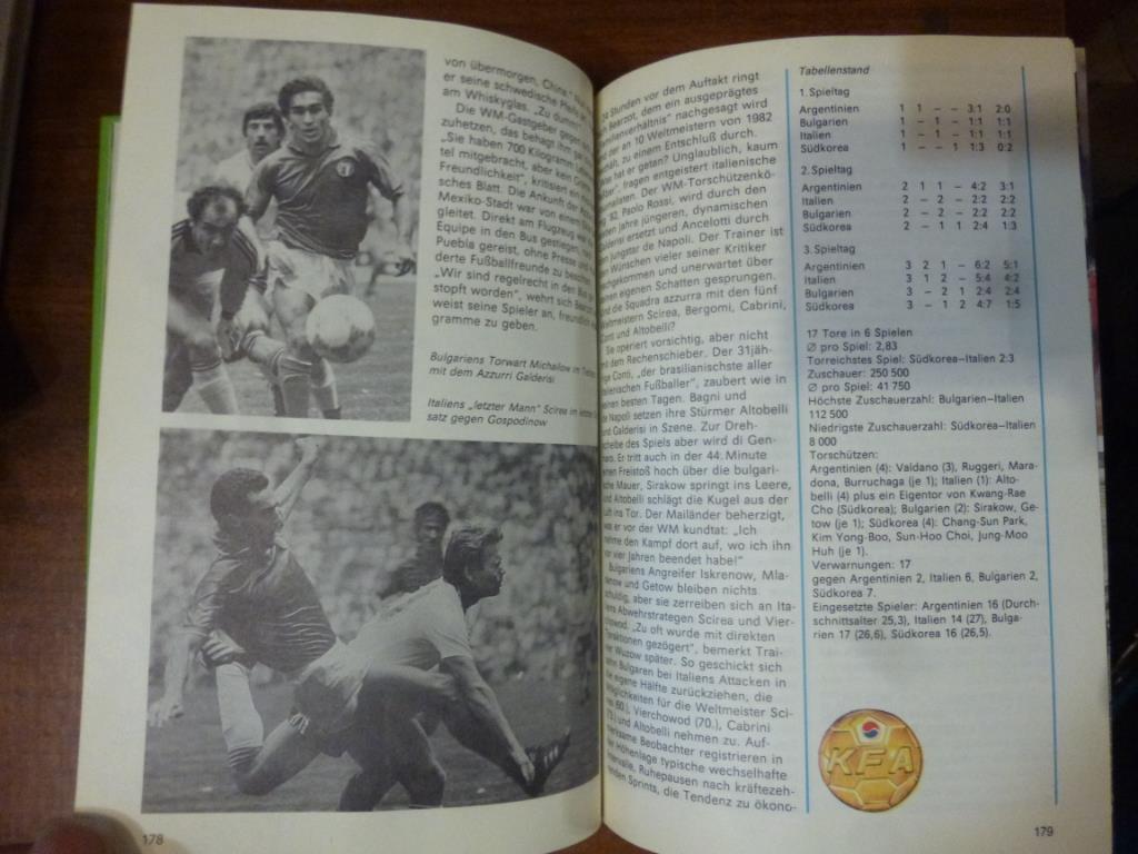 Книга - фотоальбом Чемпионат мира по футболу 1986 4