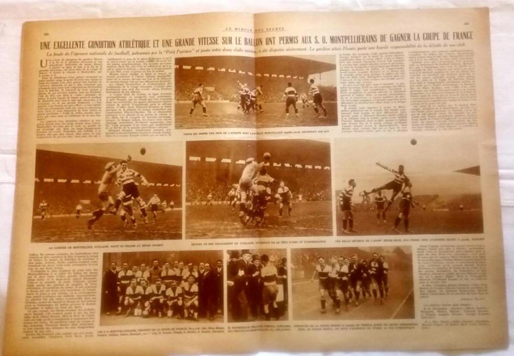 Раритет! Le miroir de sport (Зеркало Спорта) Франция 7.05.1929 см. ниже. 1
