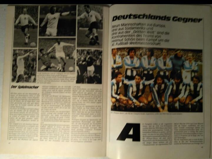 Издание выпущено к ЧМ 1978 в Аргентине. Много информации и фото о прошлых ЧМ. 4