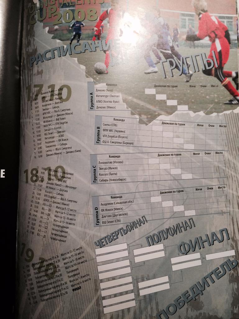 Юные таланты 2008 - Зенит Локомотив Динамо Киев Минск Сибирь Барнаул Латвия 1