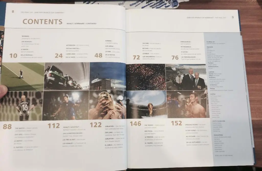 День финала ЧМ-2006. Фотокнига ФИФА. Официальное издание. 160 стр. 1