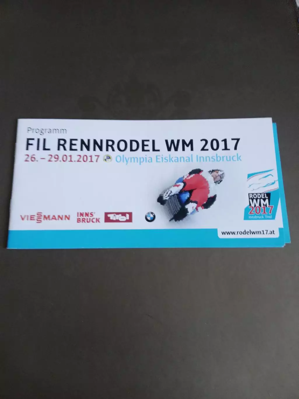 Санный Спорт Чепионат Мира 26-29 января 2017 Инсбрук Австрия