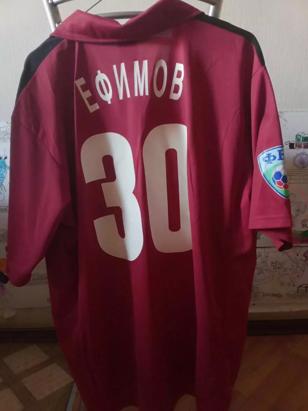 ФК Химки сезон 2012 Сергей Ефимов футболка игровая XL 1