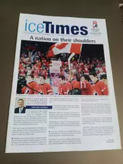 Ice Times издание ИИХФЧМ 2014 юниоры Торонто Монреаль