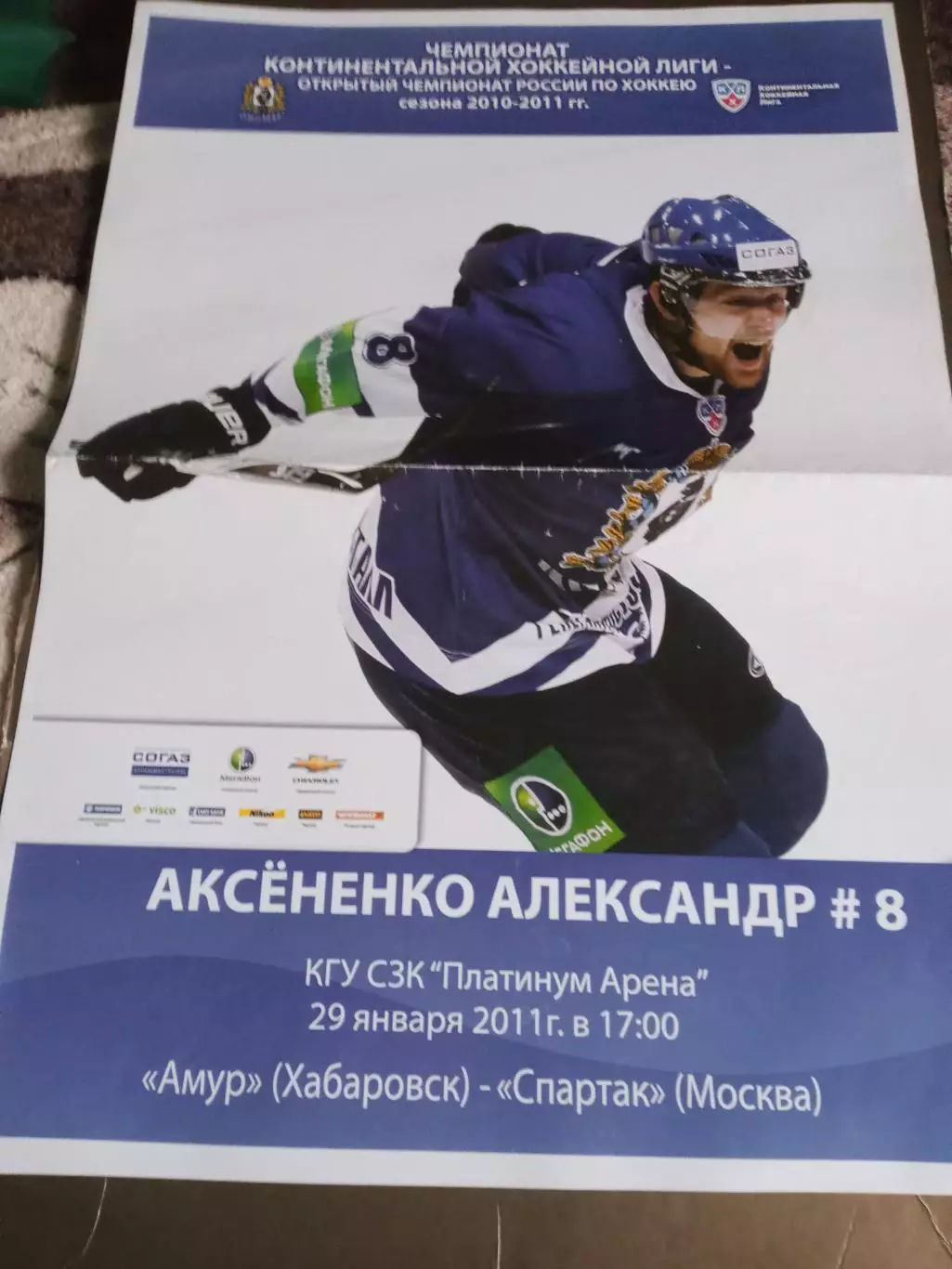 Амур Хабаровск - Спартак Мосва 29 января 2011 2 вид