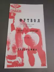 Зенит Ленинград - Спартак Москва 6 июля 1989