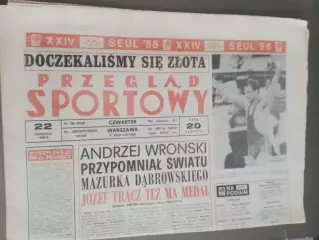 Пшеглонд Спортовы Польша 22 сентября 1988 Олимпиада Сеул