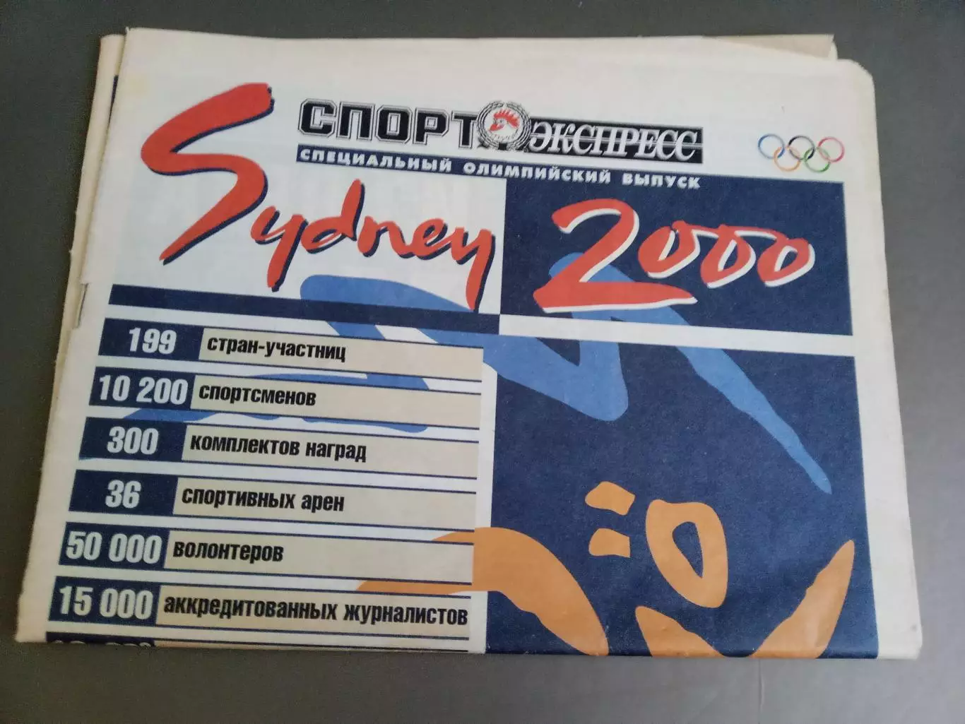 Спорт Экспресс 2000 спецвыпуск Сидней 2000