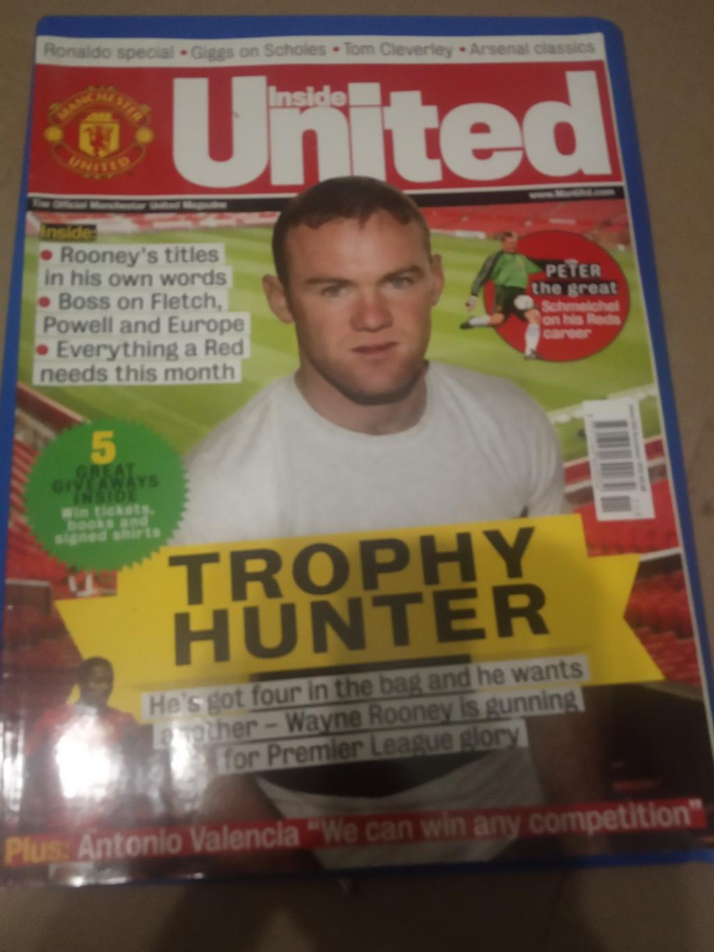 Манчестер Юнайтед клубный журнал 2012