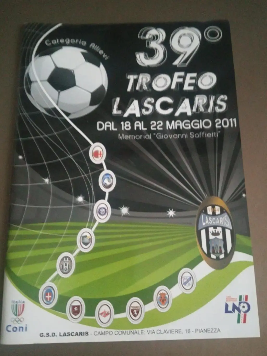 Турнир TROFEO LASCARI Италия 18-22.03.2011 СПАРТАК МОСКВА (юноши 1995 г.р.)