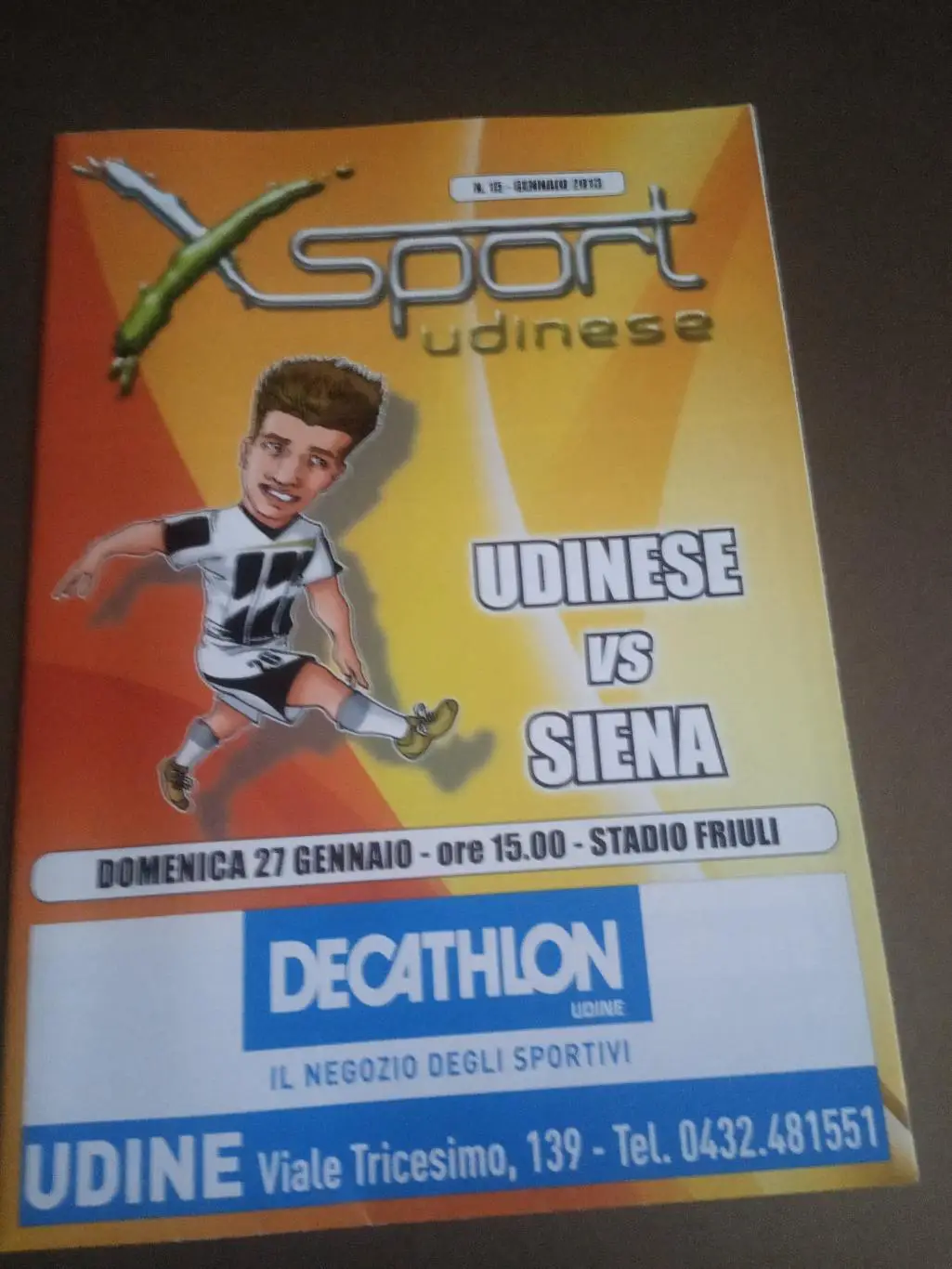Удинезе - Сиена 27 января 2013