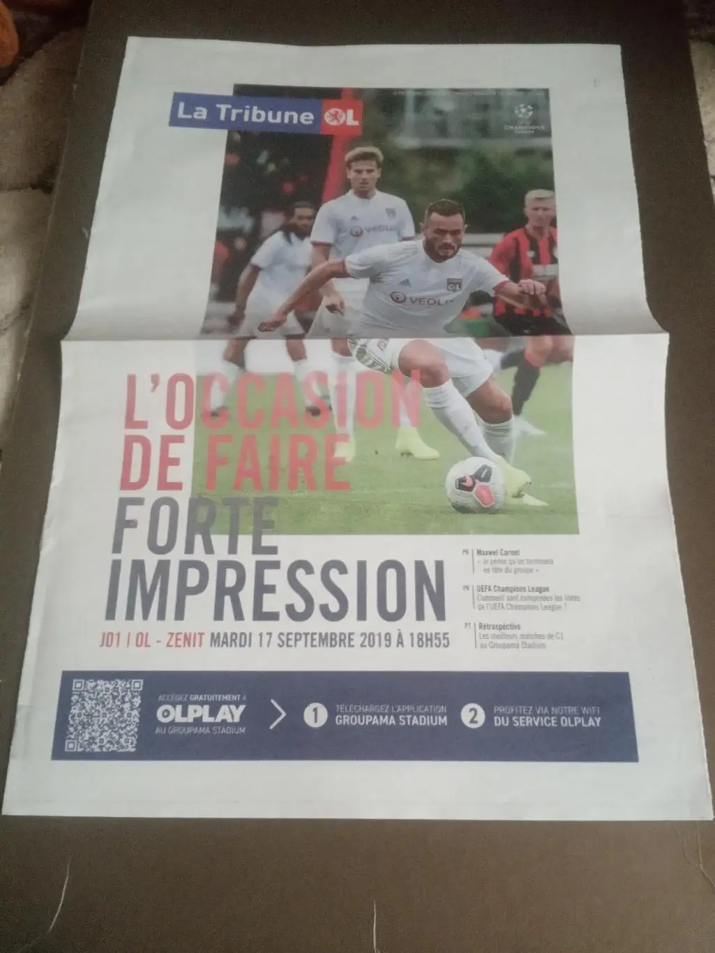 Лион Франция - Зенит Санкт-Петербург 17 сентября 2019 Лига Чемпионов