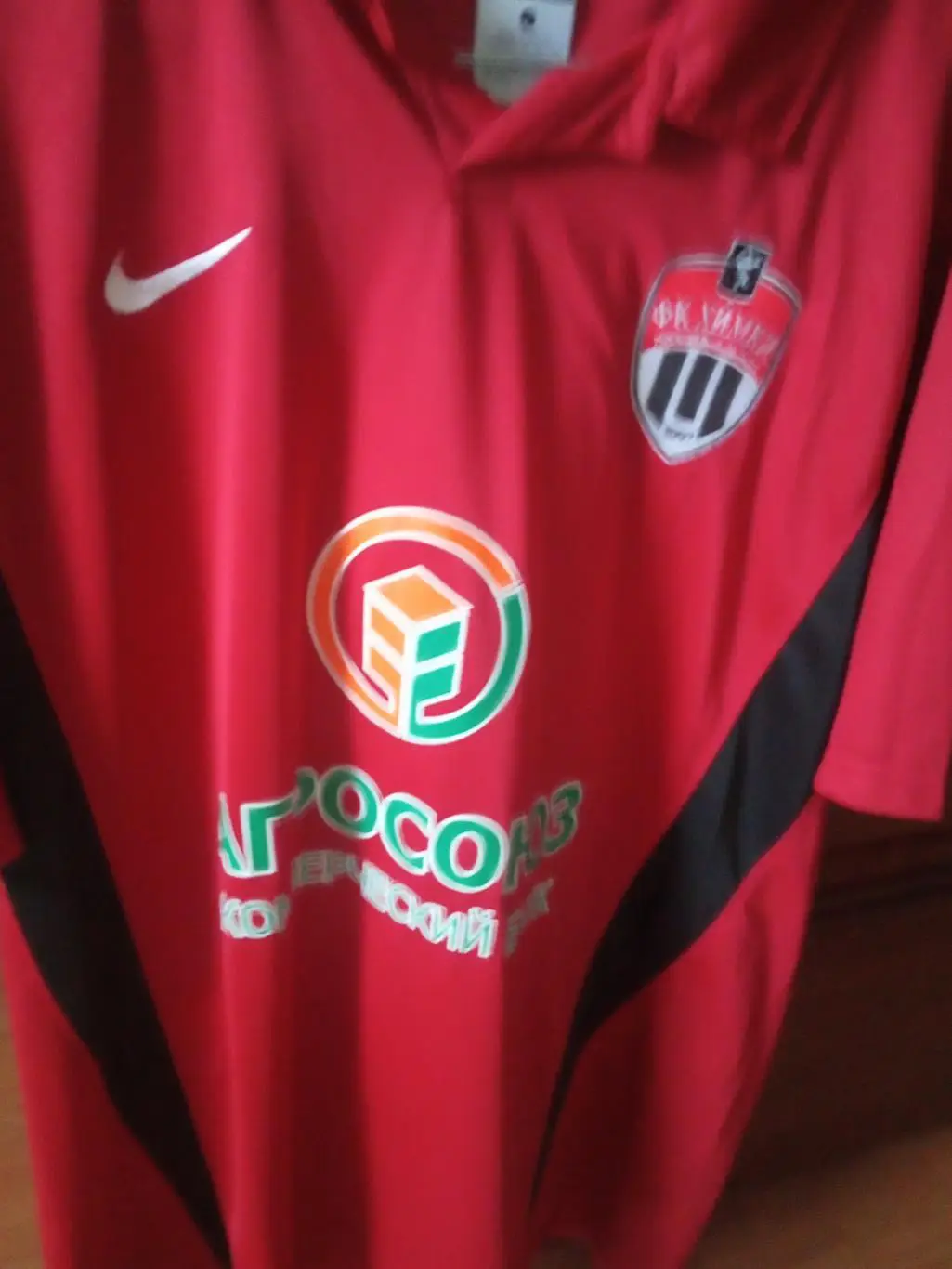 Футболка игровая ФК Химки Денис Ковба сезон 2011-12