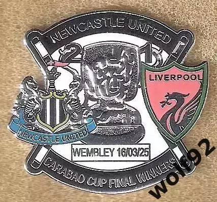 Знак Ньюкасл Юнайтед-Ливерпуль/Кубок Английской Лиги 2024-25/Финал/2025