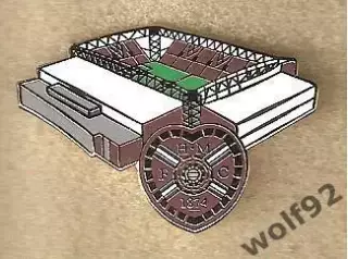 Знак Хартс Шотландия (2) / Heart of Midlotian FC / Стадион Тайнкасл /2010-е