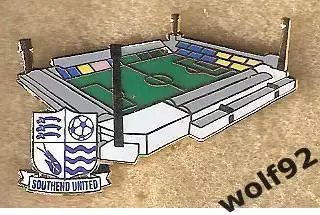 Знак Саутенд Юнайтед Англия (3) / Southend United FC / Стадион Рутс Холл / 2020