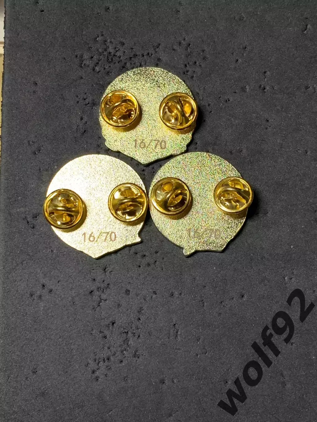 Знаки (набор 3 шт.) Хоккей ХК Спартак Москва 80 лет / 1946-2026 / 2026 3