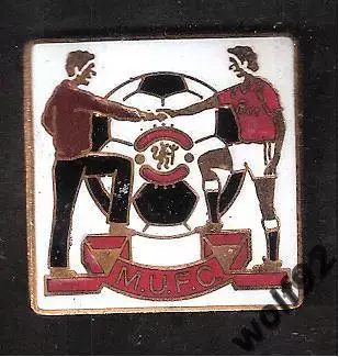 Знак Манчестер Юнайтед Англия (57) / Manchester United / W.Reeves&Co Ltd /1980-е