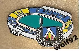 Знак Левски София Болгария (1) /PFC Levski Sofia /Стадион Георги Аспарухов /2020
