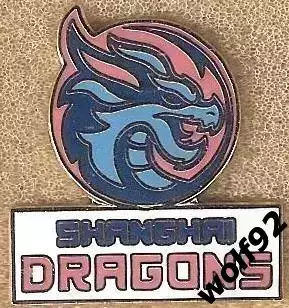 Знак Хоккей ХК Шанхайские Драконы Китай (1) / КХЛ / 2025