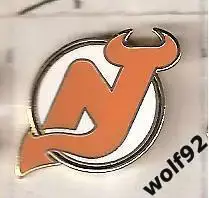 Знак Хоккей Нью Джерси Дэвилс НХЛ (1) / New Jersey Devils NHL / 2000-е гг.