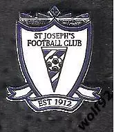 Знак ФК Сент-Джозефс Гибралтар (2) / St Joseph's F.C. / 2017