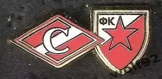Знак Спартак Москва/Црвена Звезда Сербия /Дружественный Союз (4) /2026