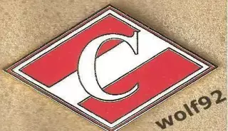 Знак Спартак Москва / Ромб (50 мм) / 2023