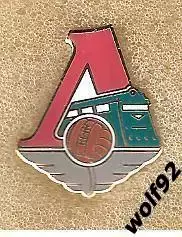 Знак Локомотив Москва(50) /Ретро /Сезон 2017-18 (цвет металла - золото) /2018