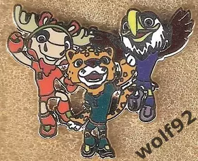 Знак Чемпионат Мира 2026 США, Мексика, Канада (4) /Талисман /2026