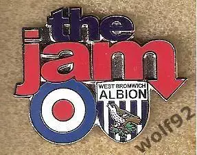 Знак Вест Бромвич Альбион Англия (18) / WBA / The Jam/SKA/Mod Style / 2010-е