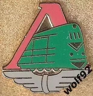 Знак Локомотив Москва (64) / Эмблема 1980-х гг. / Ретро / 2000-01