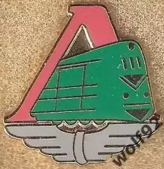 Знак Локомотив Москва (64) / Эмблема 1980-х гг. / Ретро / 2000-01