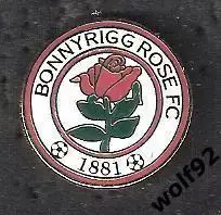 Знак ФК Бонниригг Роуз Шотландия (1) / Bonnyrigg Rose F.C. / 2016