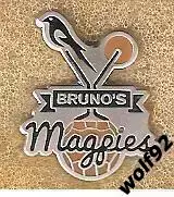 Знак ФК Бруно’с Мэгпайс Гибралтар (1) / F.C. Bruno's Magpies / 2016