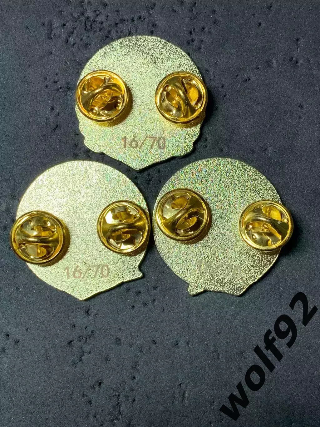 Знаки (набор 3 шт.) Хоккей ХК Спартак Москва 80 лет / 1946-2026 / 2026 2