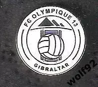 Знак ФК Олимпик 13 Гибралтар (2) / F.C. Olympique 13 / 2017