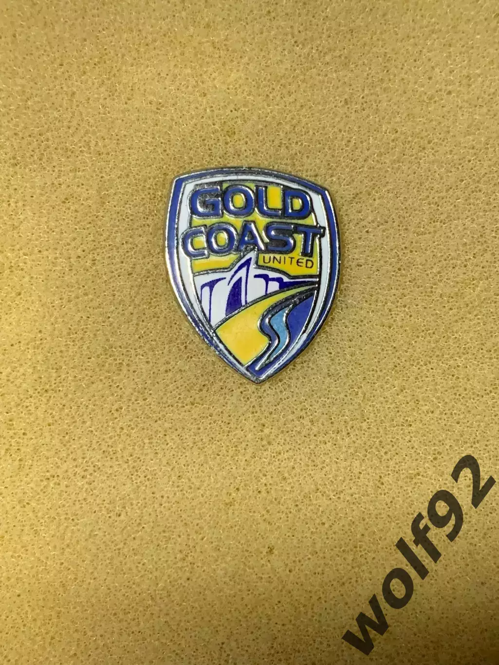 Знак ФК Голд Кост Юнайтед Австралия (1) / Gold Coast United FC / 2017 2