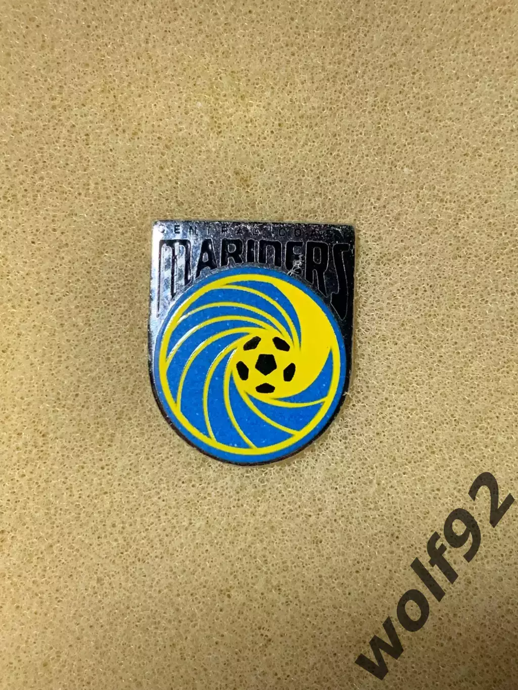 Знак ФК Сентрал Кост Маринерс Австралия (1) /Central Coast Mariners FC /2016 1