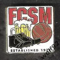 Знак Спартак Москва / FCSM / Est.1922 / Бутцы/Мяч/Пиво (2) / 2018-19