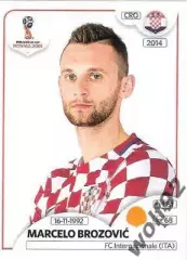 Наклейка №323 Marcelo Brozovic / Croatia / Panini / ЧМ 2018