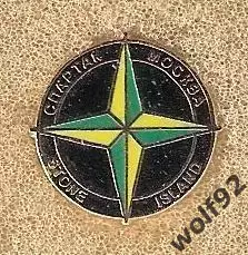 Знак Спартак Москва / Stone Island (1) / (Размер D=14 мм) / 2004-05