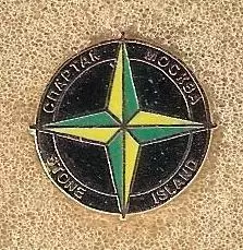 Знак Спартак Москва / Stone Island (1) / (Размер D=14 мм) / 2004-05