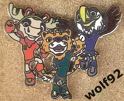 Знак Чемпионат Мира 2026 США, Мексика, Канада (4) /Талисман /2026